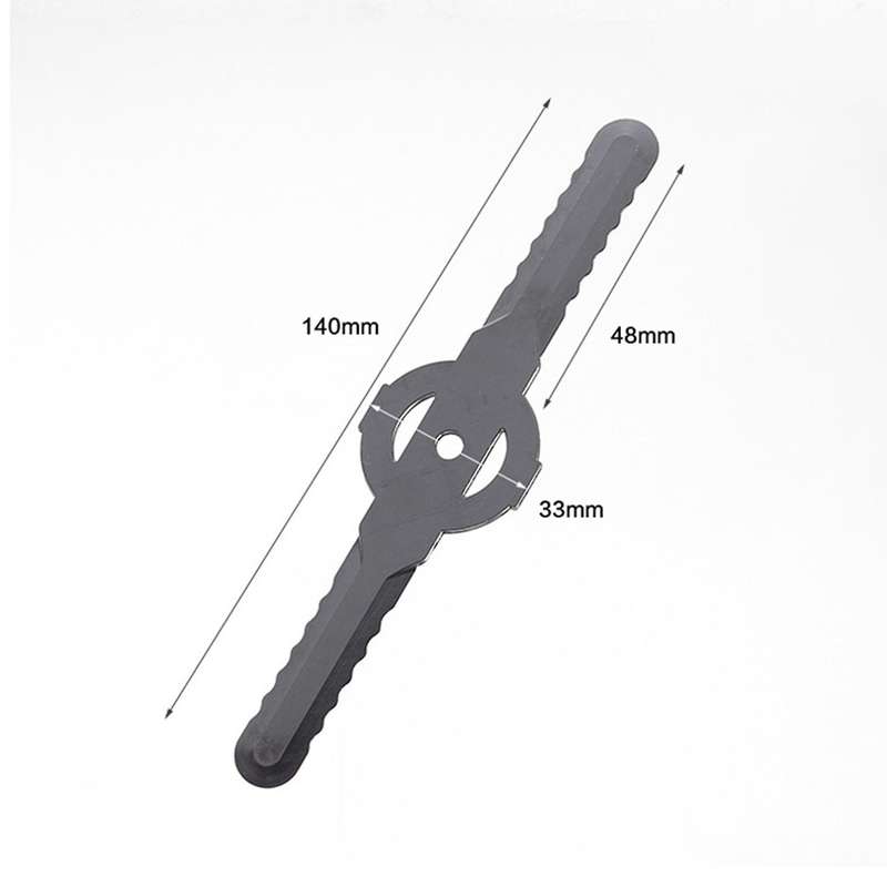 60pcs Plastic Grass Trimmer Blades Garden Tool Lawn Mower Accessories