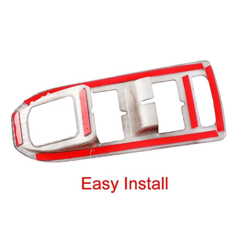Car Window Glass Lift Switch Button Trim Cover Door Armrest Panel