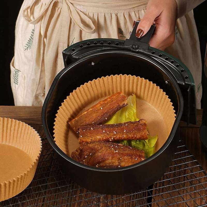 Air Fryer Paper Liner,non-stick for Baking Roasting Frying Pan
