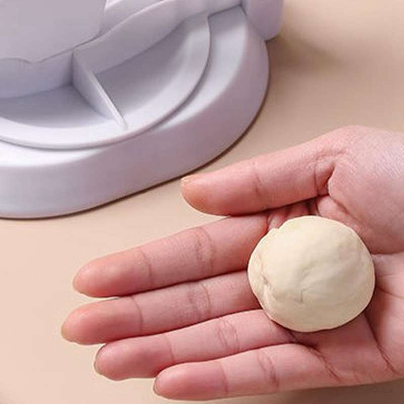 Manual Skin Press Mold Dumpling Making Tool Pastry Dough Cutter Pink