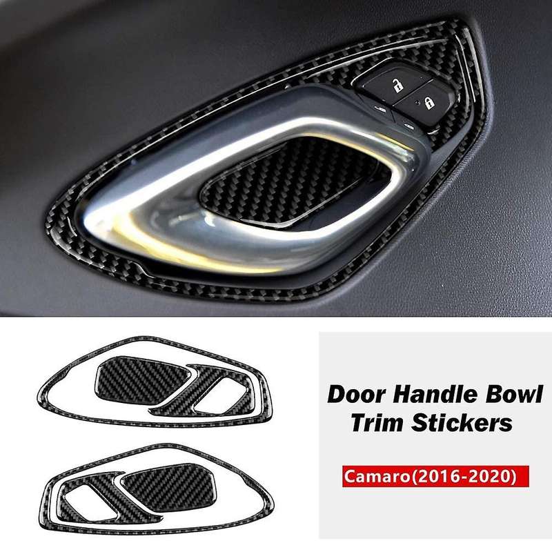 For Chevrolet Camaro 2016 -2020 Interior Door Handle Frame Cover Trim
