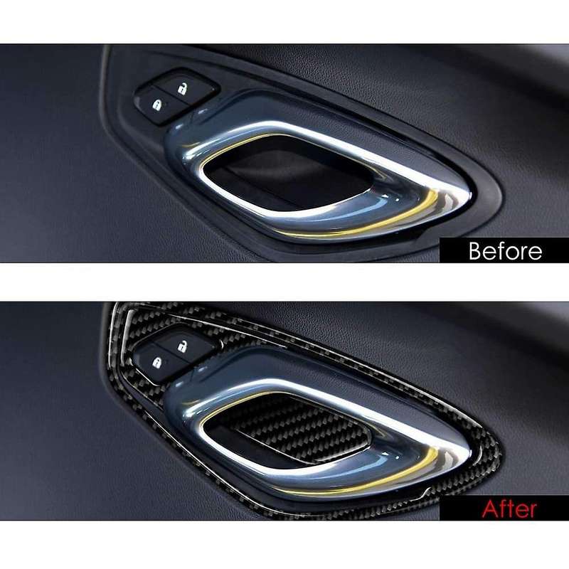 For Chevrolet Camaro 2016 -2020 Interior Door Handle Frame Cover Trim
