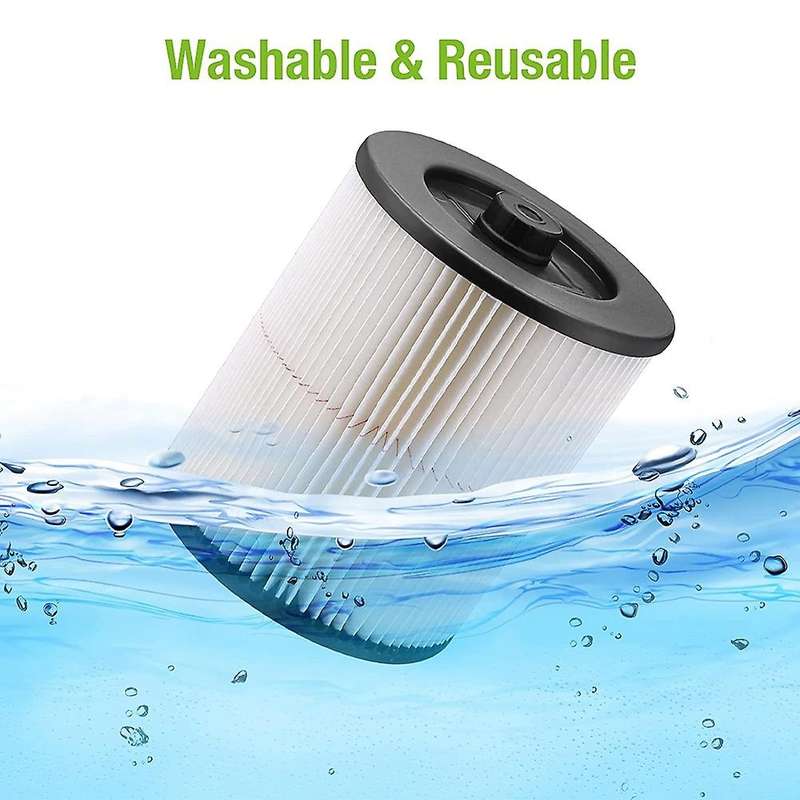 Wet and Dry Cartridge, 17816 Washable and Reusable Replacement Filter