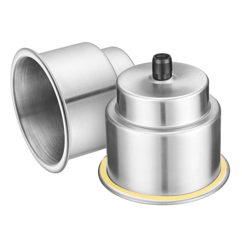 2pcs Stainless Steel Cup Drink Holders for Marine Boat Car Truck