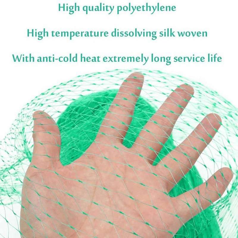 Green Bird-proof Nets Protect Plants, Fruit Trees, Vegetables