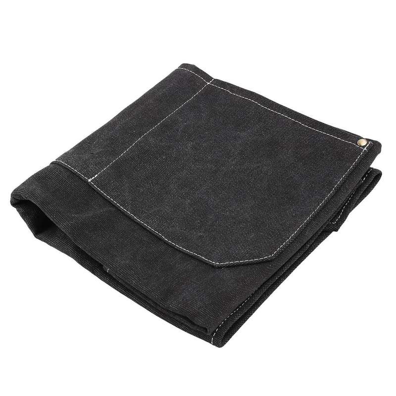 Unisex Waterproof Work Apron with 3 Tool Pocket for Kitchen -black