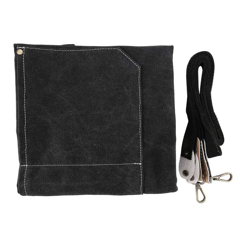Unisex Waterproof Work Apron with 3 Tool Pocket for Kitchen -black