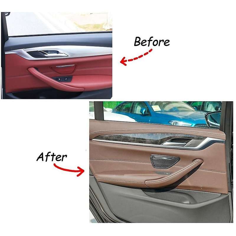 For -bmw 5 Series G30 2018-2022 Car Rear Door Cover Door Handle Bowl