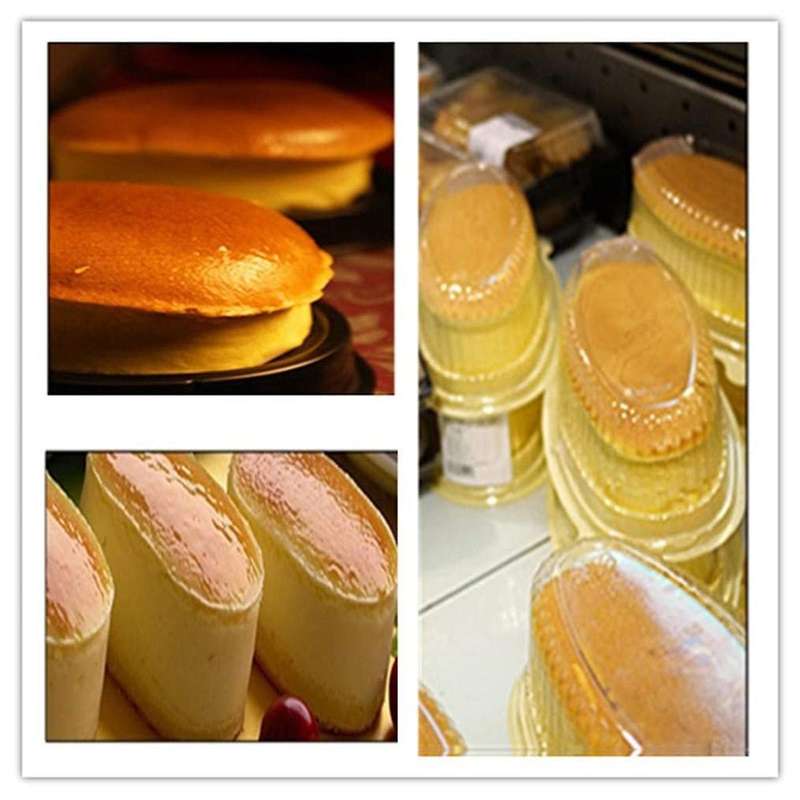 4pcs Oval Shape Non-stick Baking Tray Cake Moulds Bread Loaf Mold