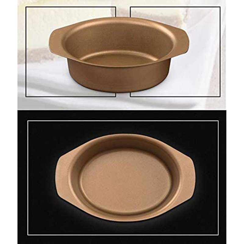 4pcs Oval Shape Non-stick Baking Tray Cake Moulds Bread Loaf Mold