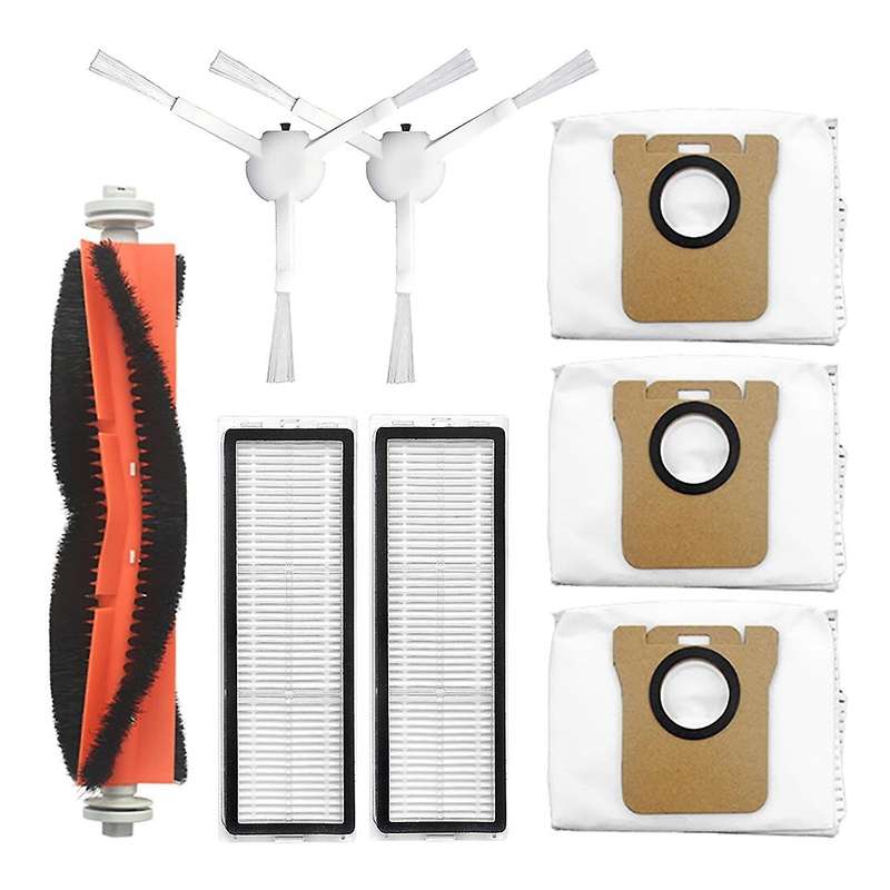 For Mijia Sweeping Robot Filter Main Brush Side Brush Accessories