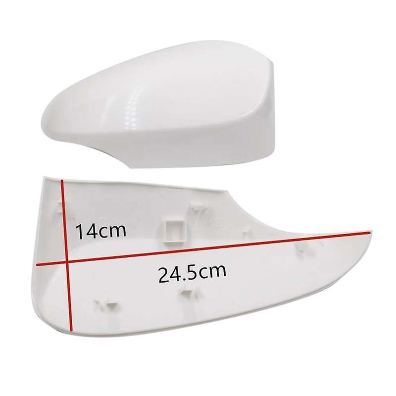 Car Front Left Rear View Mirror Cover Cap with Turn Signal Flashing