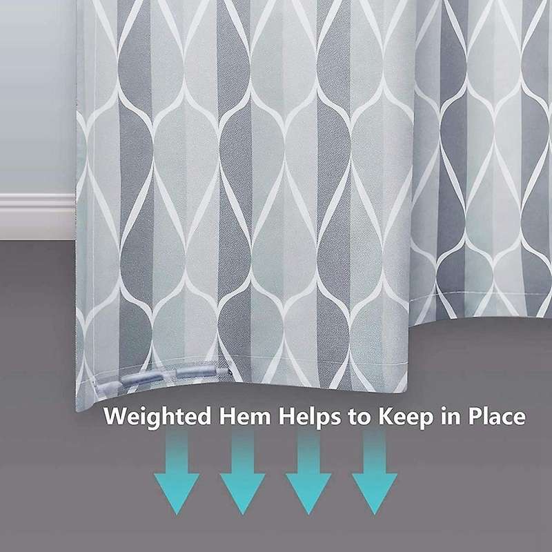 Shower Curtain Liner, Shower Curtains Set for Bathroom, Washable