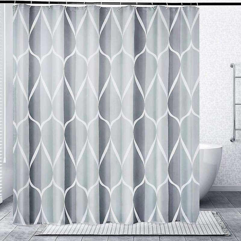 Shower Curtain Liner, Shower Curtains Set for Bathroom, Washable