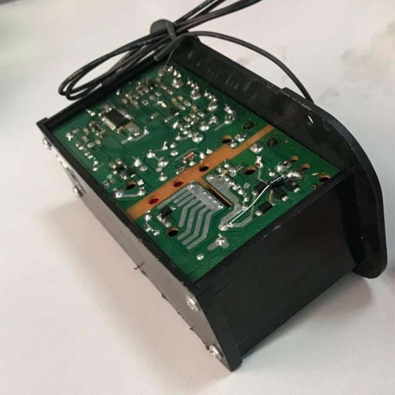Digital Power Amplifier with Microphone U Disk Amplifier(us Plug)