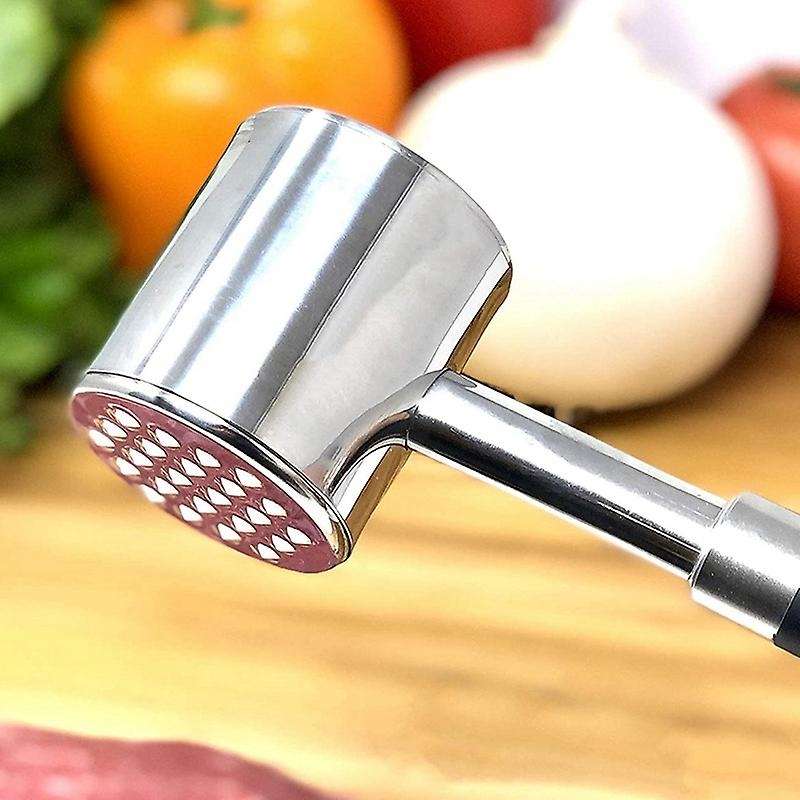 Meat Tenderizer Mallet Hammer - Dual-sided Tool for Tenderizing