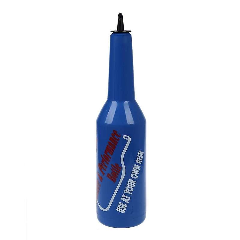 Flair Bartender Bartending Practice Bar Pub Bottle Wine Cocktail Shaker - Blue