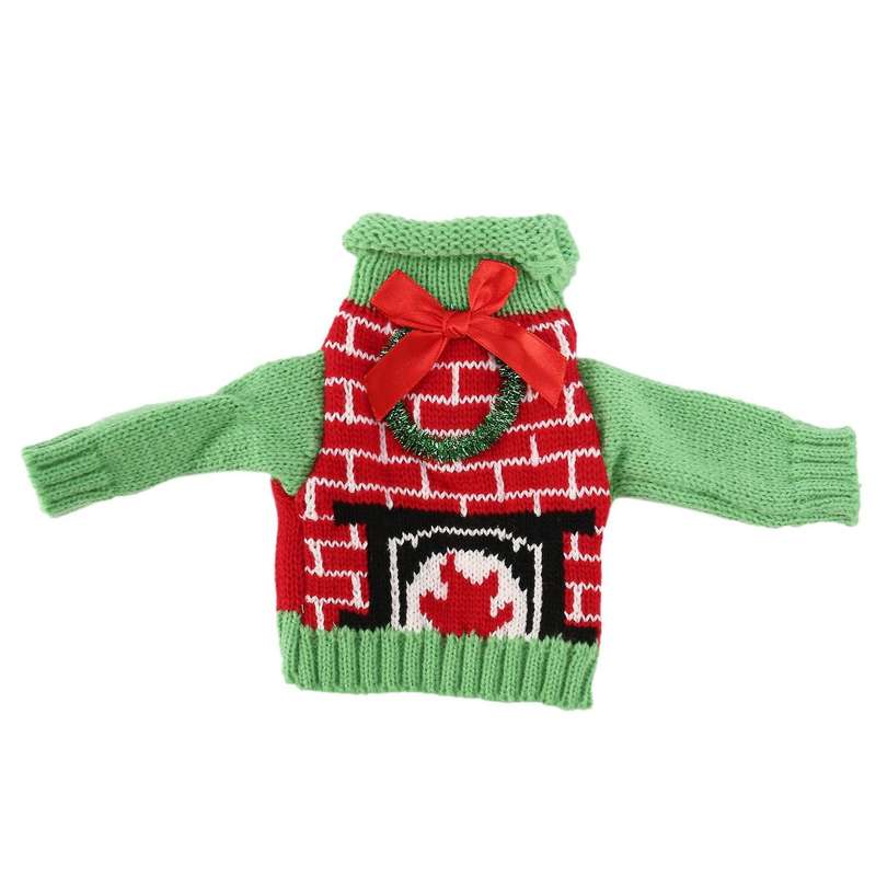 4 Pcs Christmas Wine Bottle Cover,for Holiday Party Home Decoration