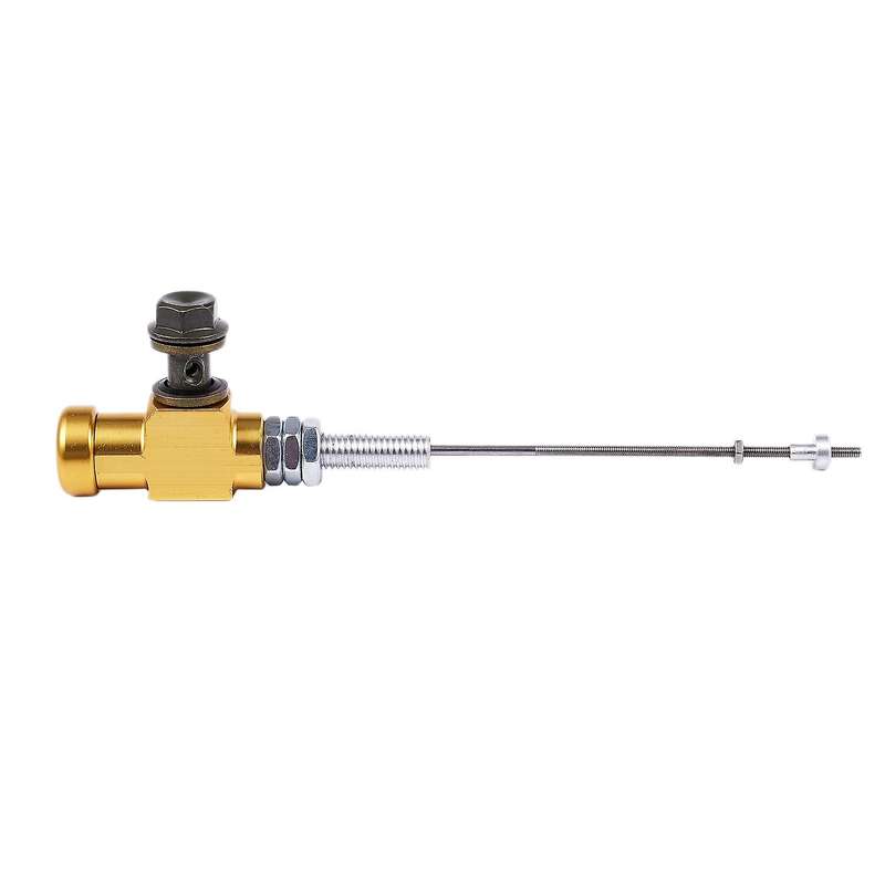 Motorcycle Hydraulic Clutch Rod Brake Pump M10x1.25mm Gold