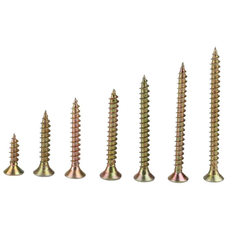 200pcs Color Zinc Hard M4 Cross Head Self Tapping Nail Set Screw