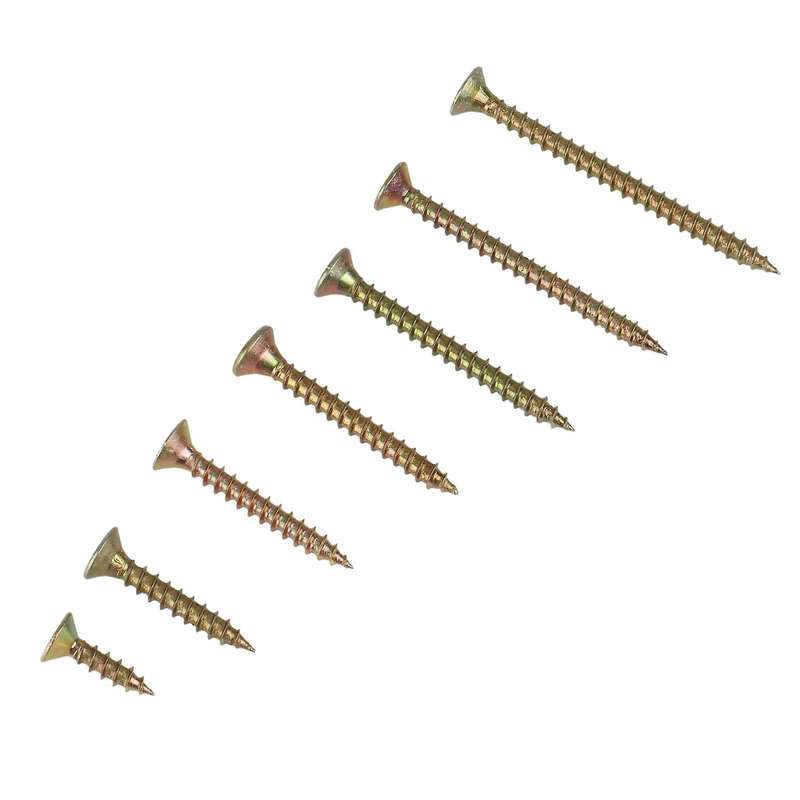 200pcs Color Zinc Hard M4 Cross Head Self Tapping Nail Set Screw