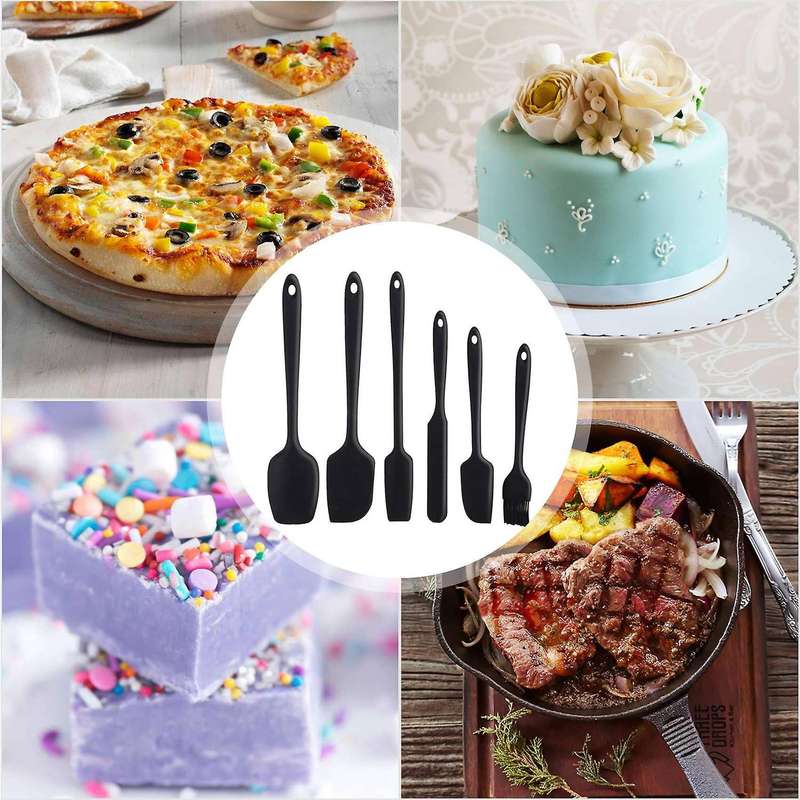 Silicone Spatula ,for Nonstick Cookware, for Cooking, Baking, Mixing