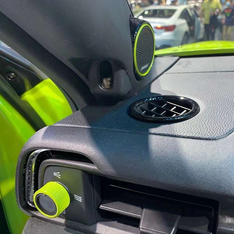 Front Air Outlet Frame Dashboard Air Outlet Frame Modified Black