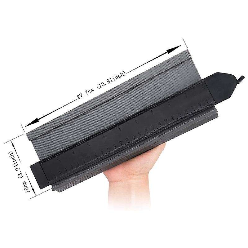 10 Inch Profile Gauge for Precise Measurement Tiling Laminate Marking