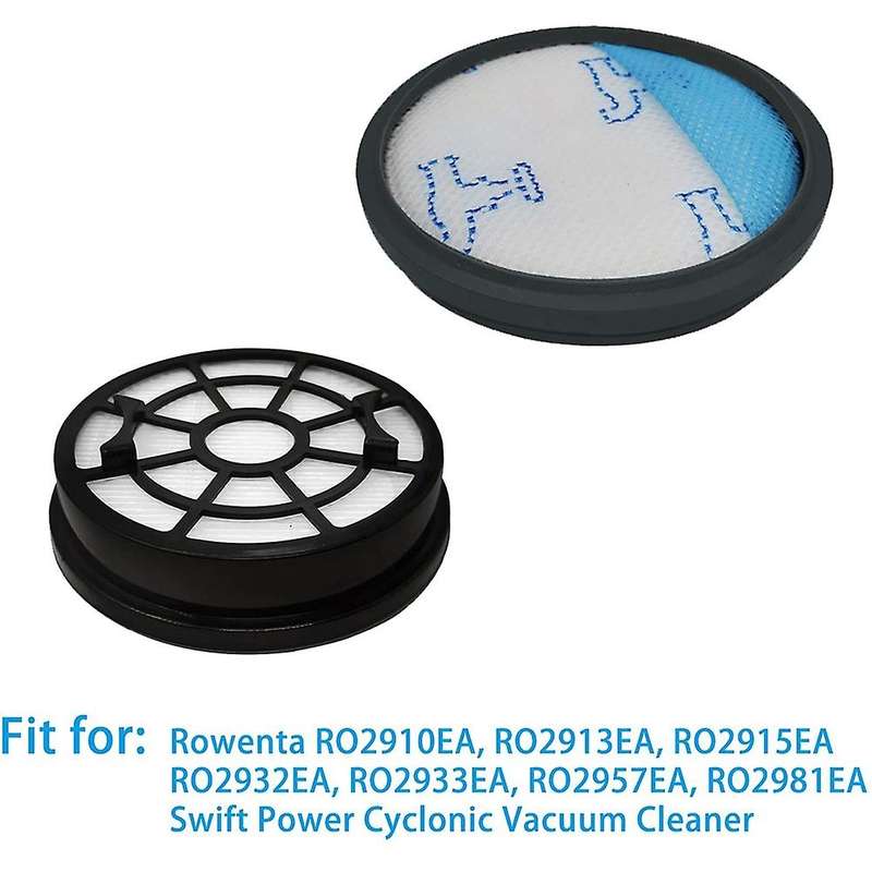 4 Pcs Hepa Filters for Rowenta Ro2910ea Ro2913ea Vacuum Cleaner Parts