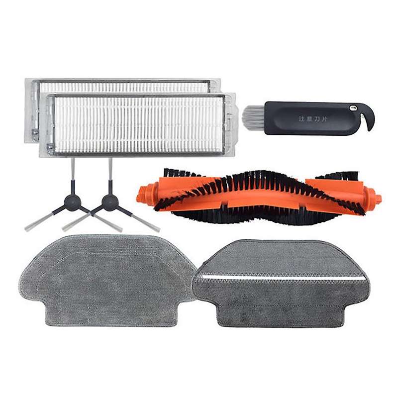 Main Side Brush Filter Mop Cloth for Xiaomi Mijia Styj02ym Vxvc01-jg