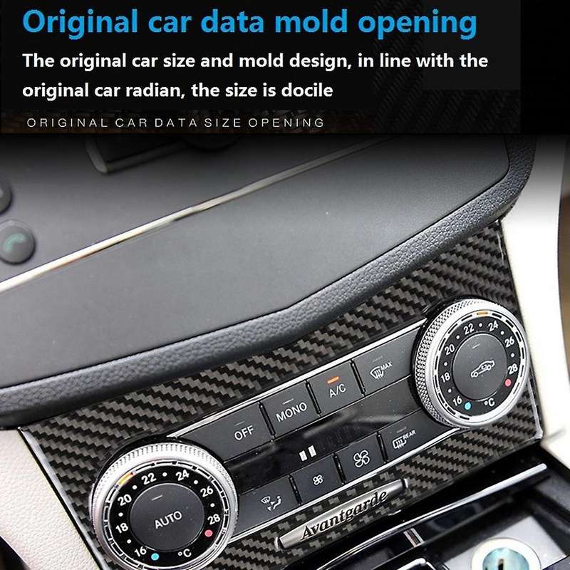 For Benz C Class W204 2007-2014 Car Air Condition Button Panel Trim