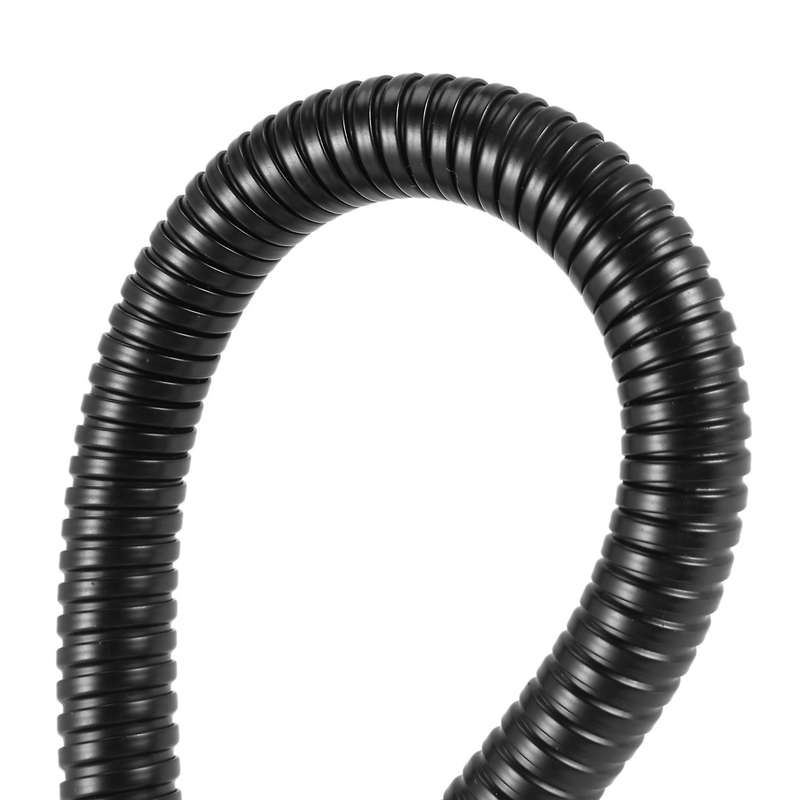 Black Shower Hose 150cm Stainless Steel Shower Tube Flexible