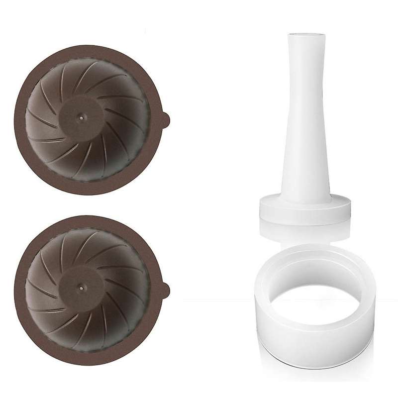 Coffee Capsule for Nespresso Vertuo Strainer with Tamper Fill Ring