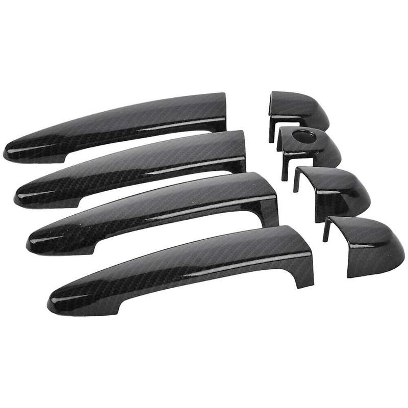 Carbon Fiber Outside Exterior Door Handle Cover Trim for -bmw