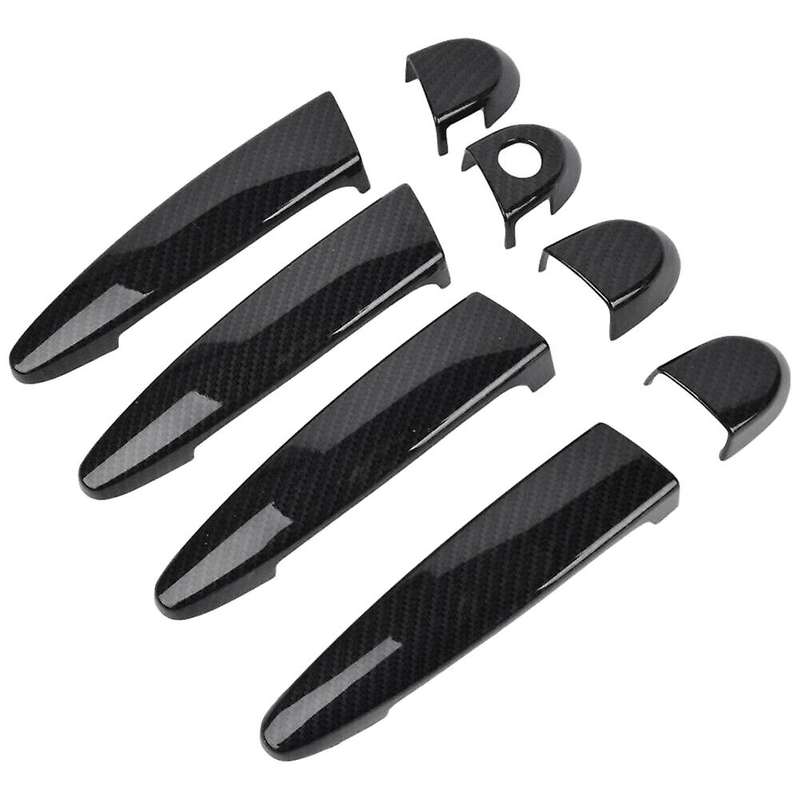 Carbon Fiber Outside Exterior Door Handle Cover Trim for -bmw