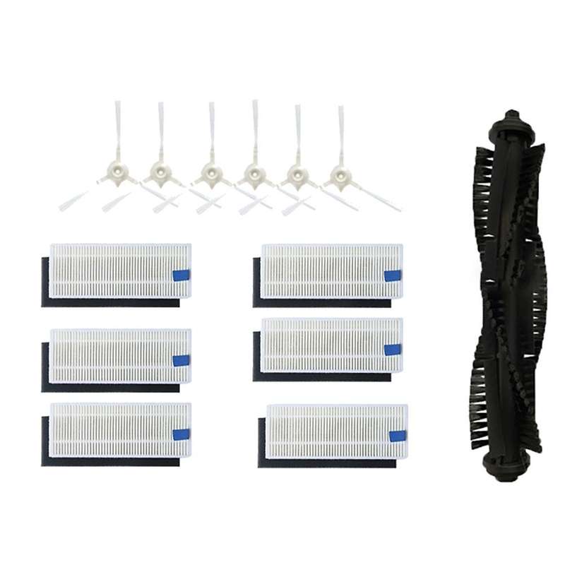For 360 S6 Robot Vacuum Cleaner Main Brush Side Brush Hepa Filter