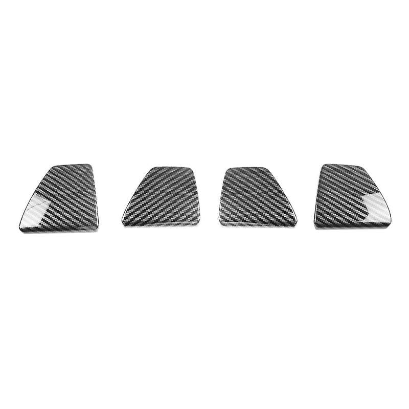 For Honda Carbon Fiber Dashboard Air Vent Outlet Frame Cover Trim Rhd