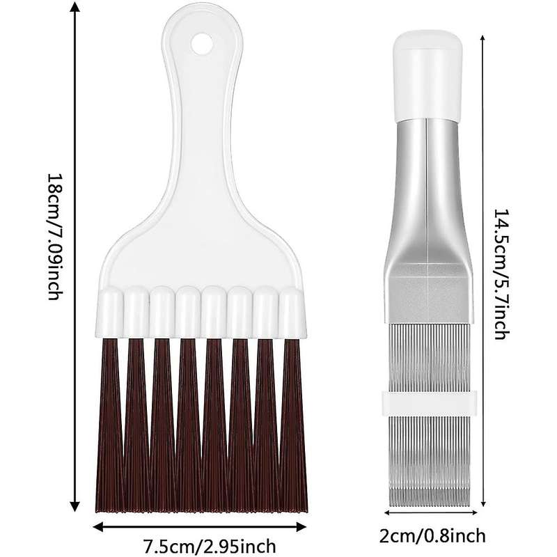 Air Conditioner Condenser Fin Comb,fin Cleaning Whisk Brush