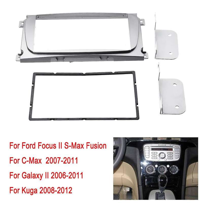 2din Car Stereo Radio Dvd Panel Audio Mount Fascia Kit for Ford Focus