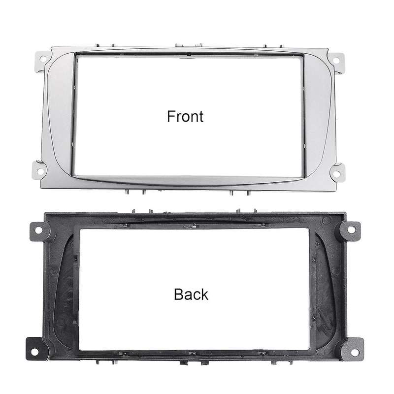 2din Car Stereo Radio Dvd Panel Audio Mount Fascia Kit for Ford Focus