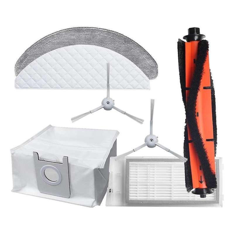 Main Brush Side Brush Hepa Filter Mop Cloth for Roidmi Eve Plus