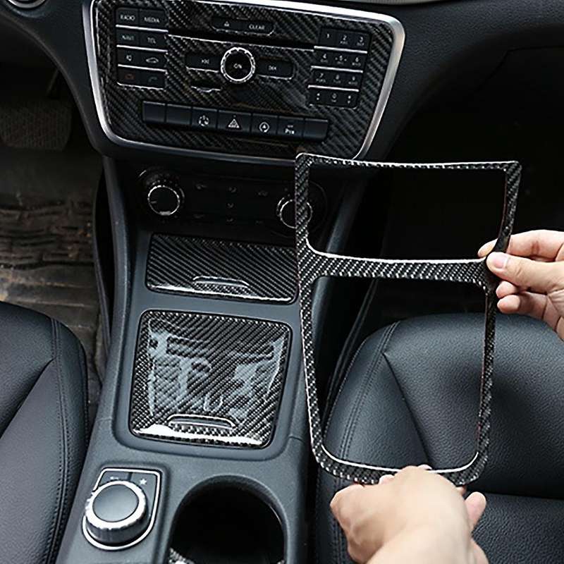 Central Storage Box Frame Cover Trim for Mercedes-benz Cla 2015-2019