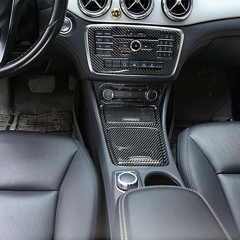 Central Storage Box Frame Cover Trim for Mercedes-benz Cla 2015-2019