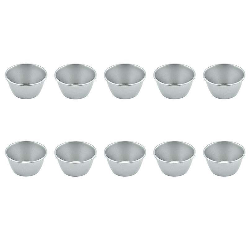 10 Pcsmolds Pudding Molds Cups Mini Chocolate Molten Pans