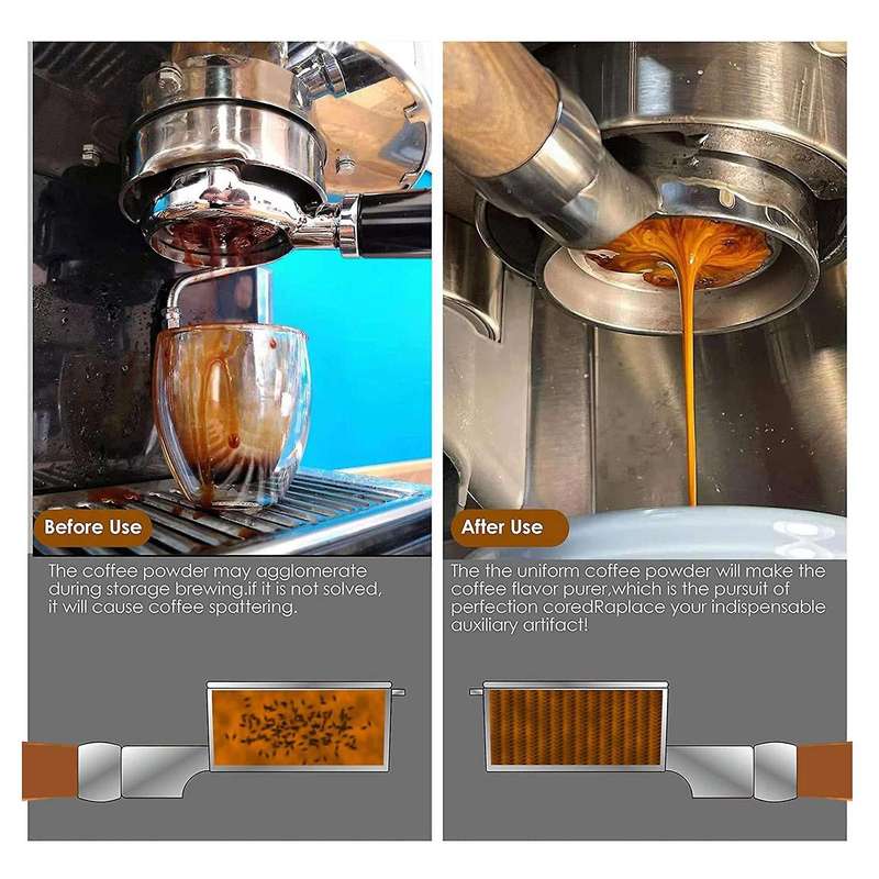 Coffee Powder Dispenser,walnut Base,uniform Disperser and Blender Set