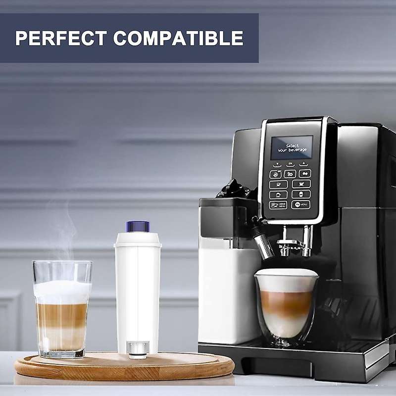 2pcs Coffee Machine Filter for Delonghi Dlsc002 Ecam with Softener