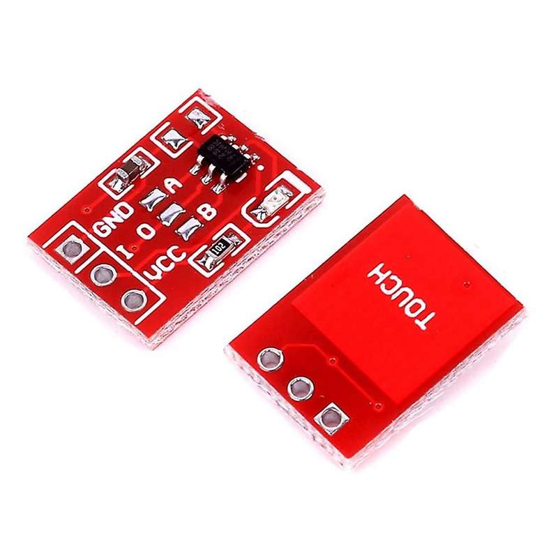 100pcs Ttp223 Touch Key Switch Module Capacitor Type Single Channel