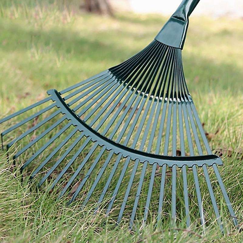 42cm Fan Rake Head Heavy Rake Head for Garden Patio Leaf Lawn 22tooth