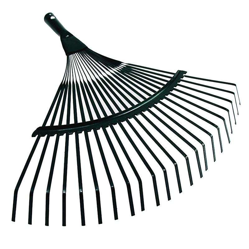 42cm Fan Rake Head Heavy Rake Head for Garden Patio Leaf Lawn 22tooth