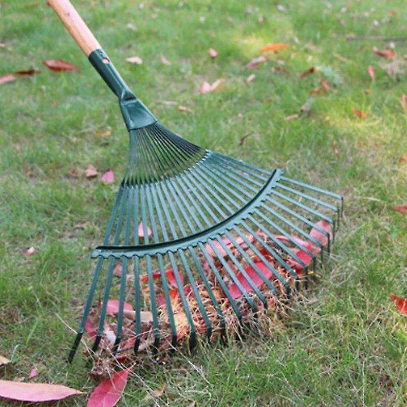 42cm Fan Rake Head Heavy Rake Head for Garden Patio Leaf Lawn 22tooth